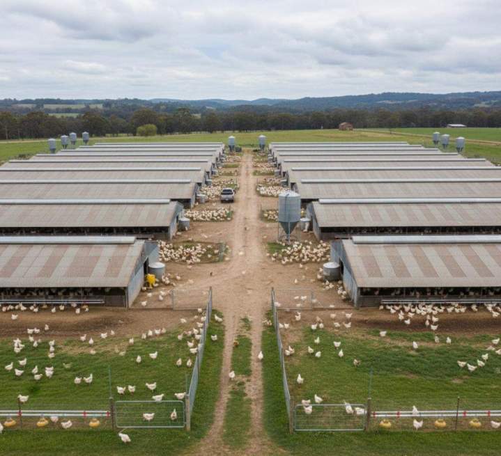 Élevage volaille Flins-sur-Seine